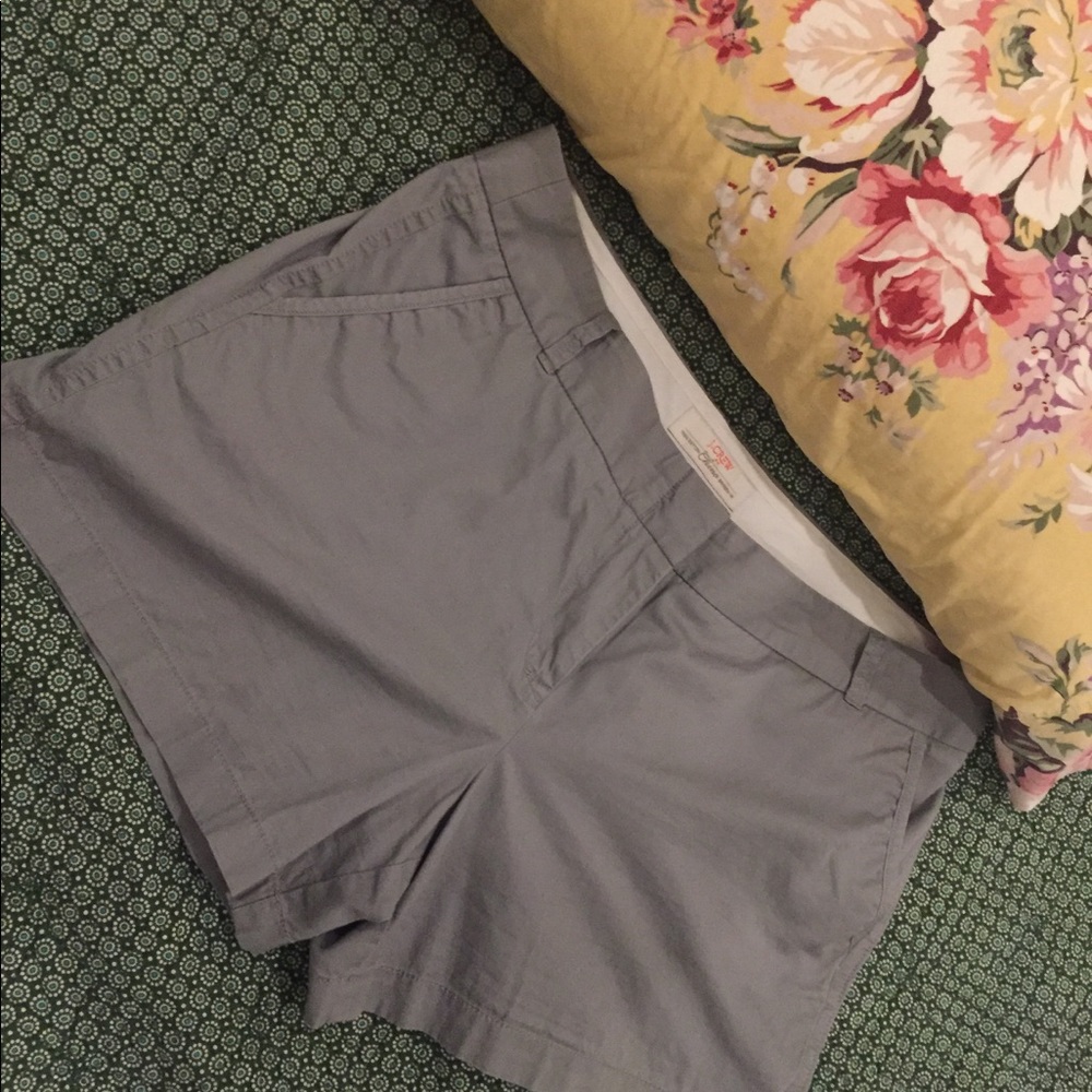 J Crew broken in chinos Shorts size 14